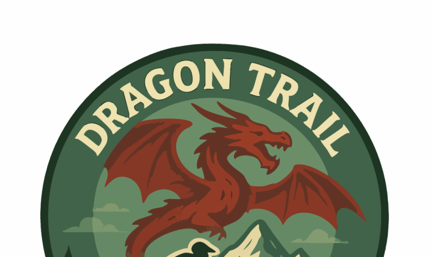 Dragon trail logo Biciklistički park evolution Istočna ilidza