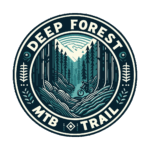 Deep forest trail logo