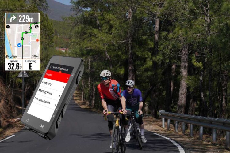 IGPSPORT iGS630S montiran na upravljač