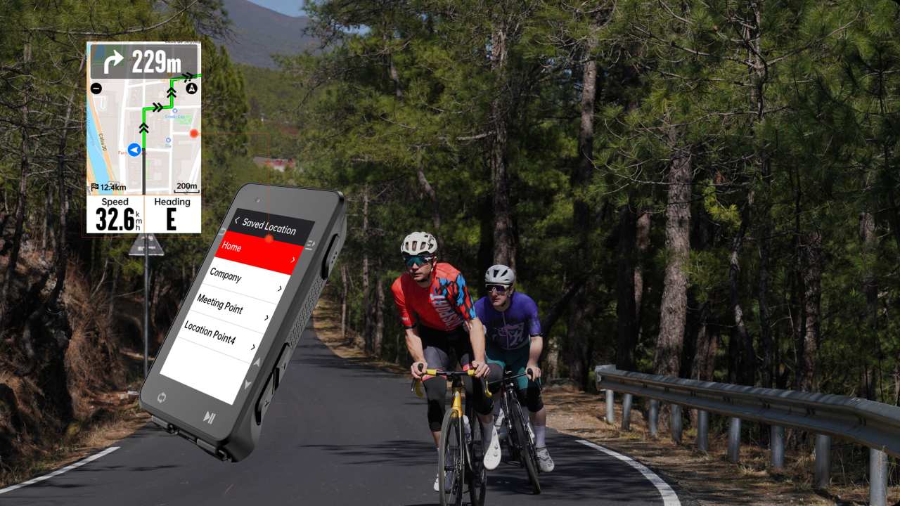 IGPSPORT iGS630S montiran na upravljač