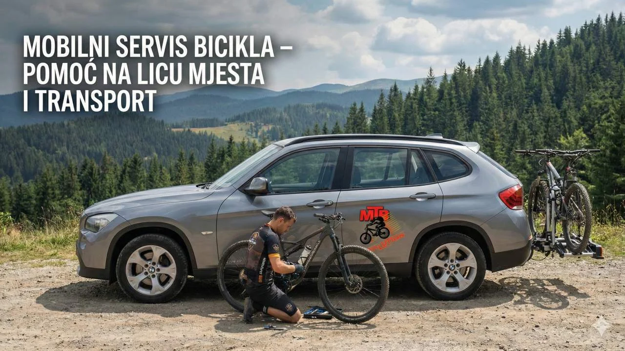 Vozilo za mobilni servis bicikala na terenu - Istočno Sarajevo
