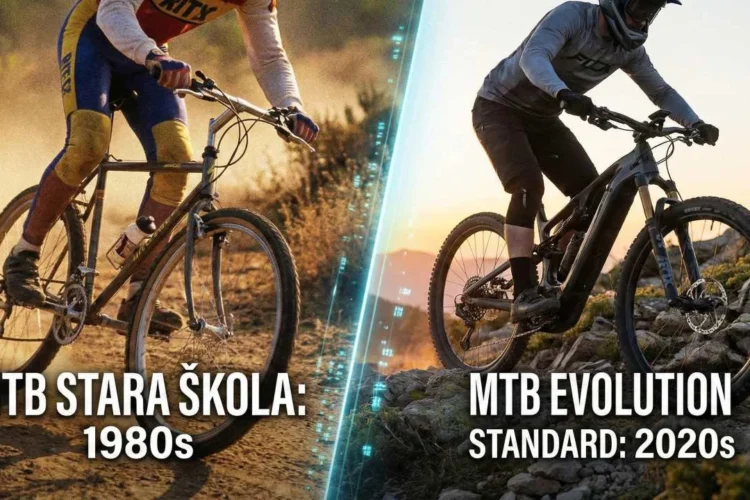 MTB Tehnologija: Stara Škola vs. MTB Evolution Standard 6 MTB Tehnologija: Stara Škola vs. MTB Evolution Standard