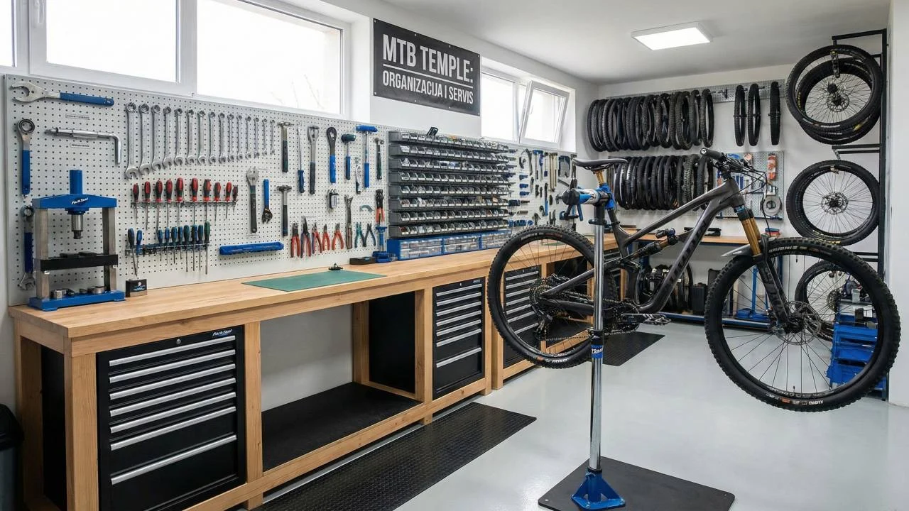 Organizacija servisa za bicikle i alat