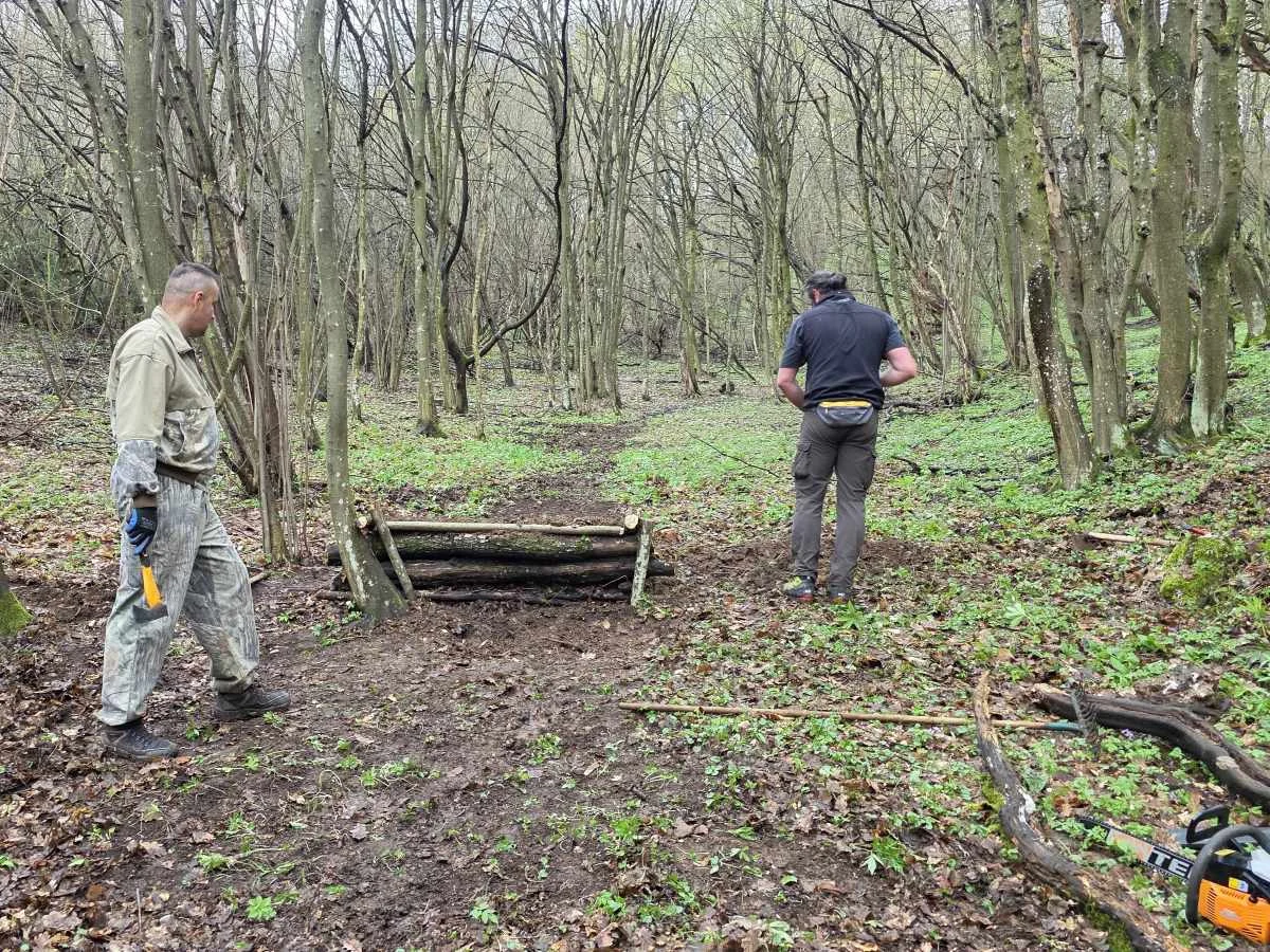 Radovi na održavanju staza u Bike Parku Evolution