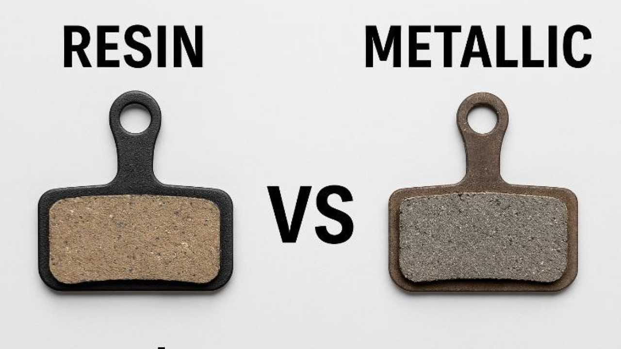 Poređenje vrste kočionih pločica - organske (resin) protiv metalnih (sintered)