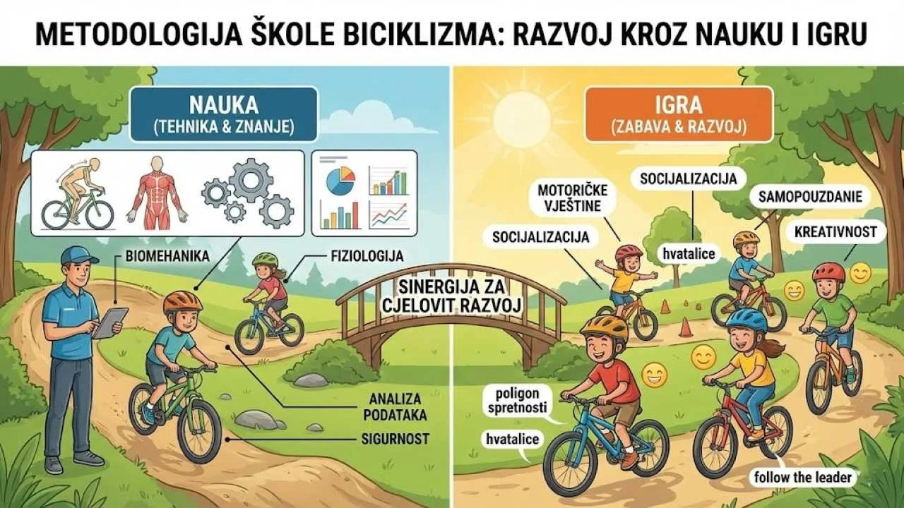 Metodologija škole biciklizma - Djeca uče kroz igru - MTB Evolution