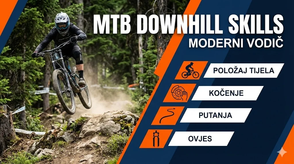 Pregled MTB Downhill tehnika - Training Hub - MTB Evolution