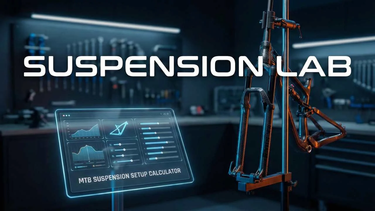 Kalkulator Suspenzije: Podesi SAG i Pritisak