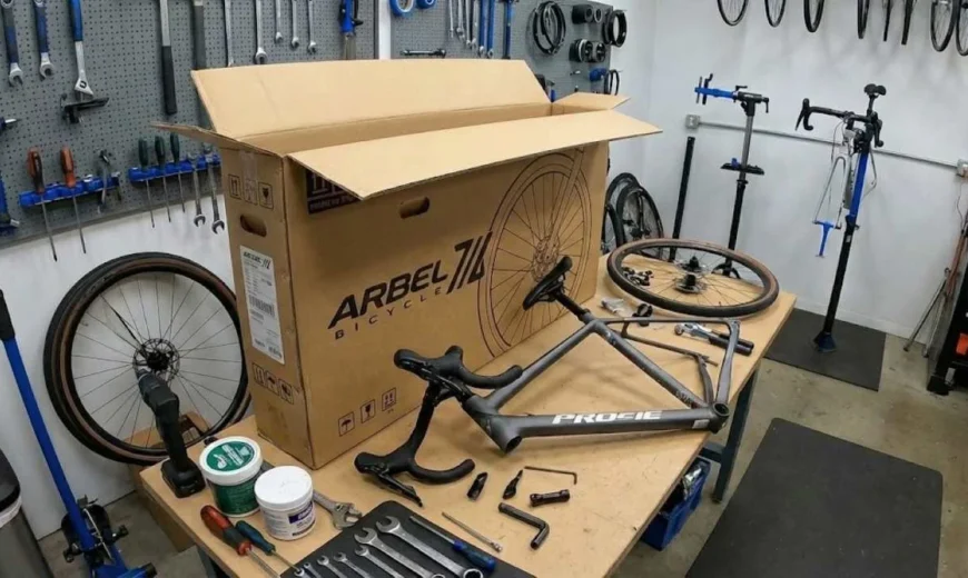 Sklapanje bicikla iz kutije - MTB Evolution vodič