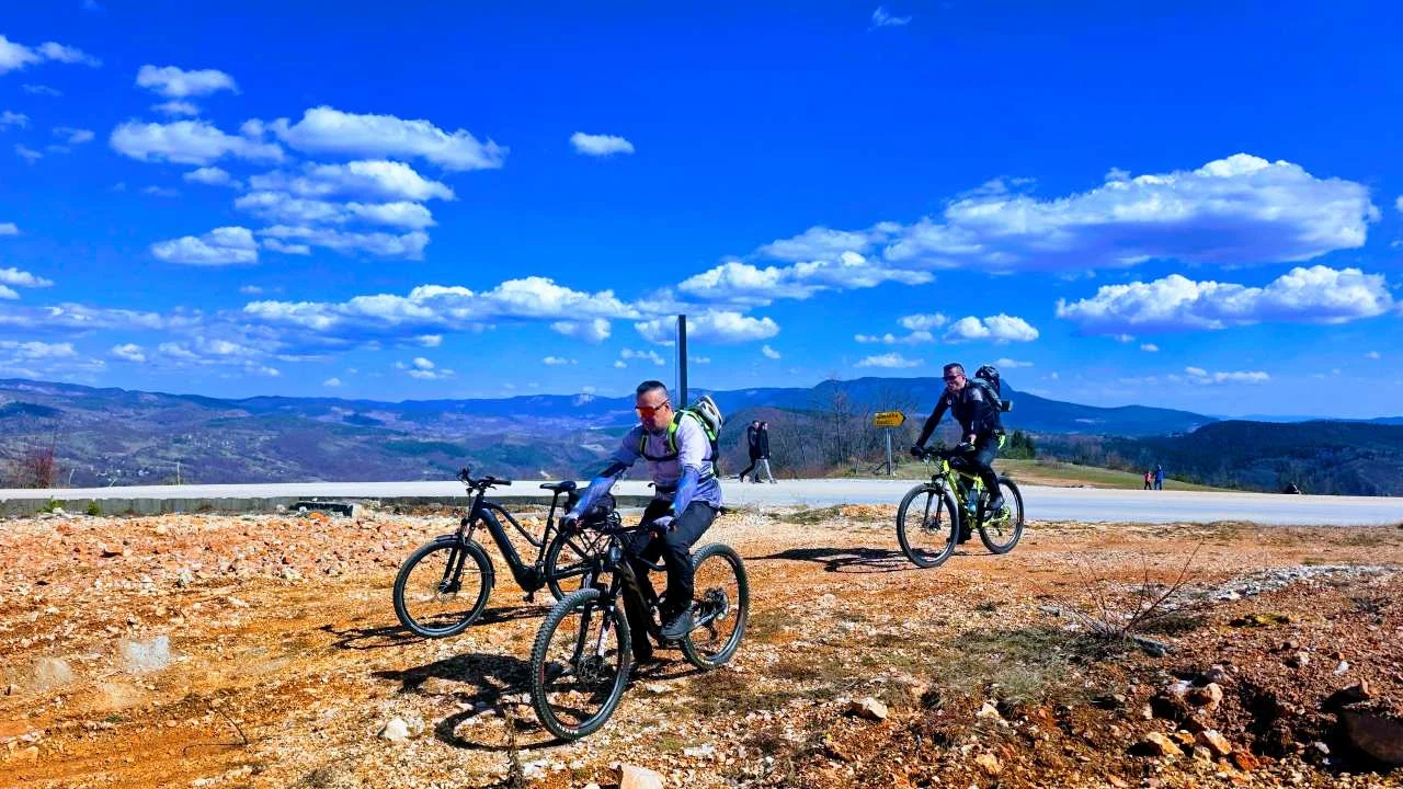 Panorama sa Brusa - skretanje za Dovliće
