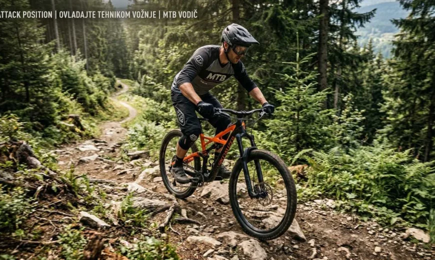Attack Position MTB: Zašto je pozicija tijela ključna za preživljavanje na trailu