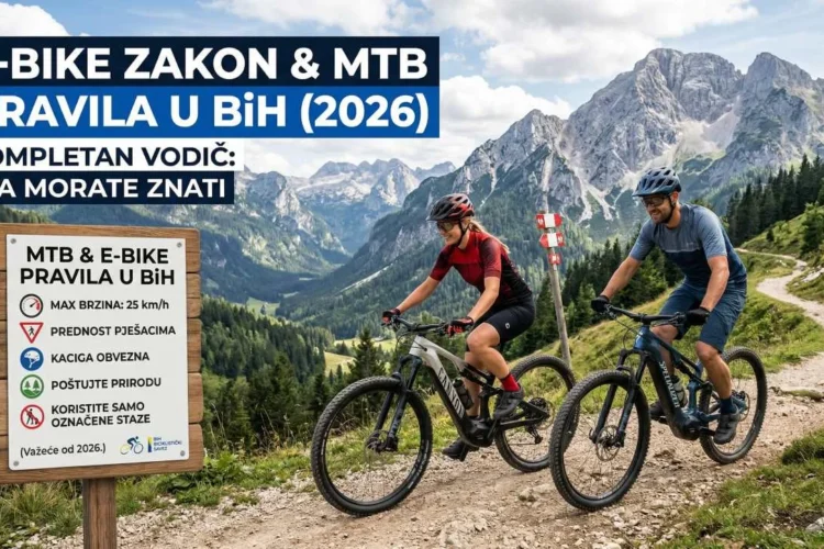 E-bike zakon i MTB pravila u BiH (2026): Kompletan vodič - e-bike zakon