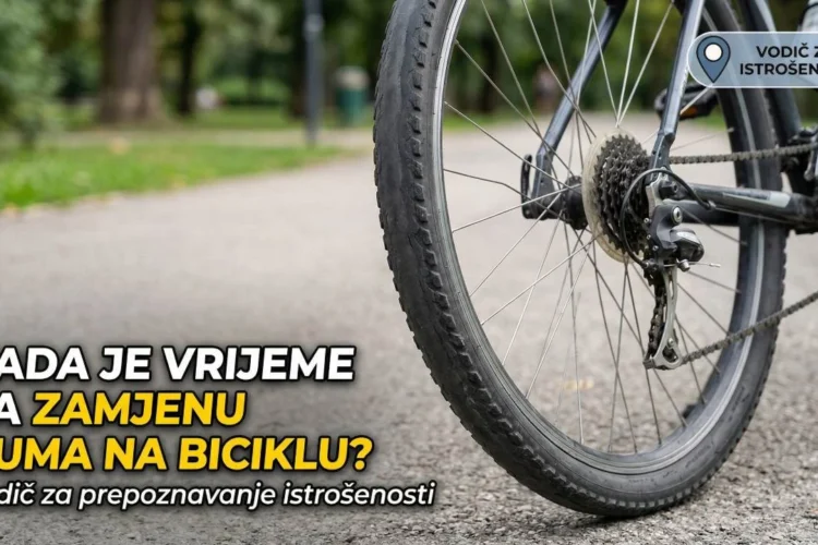 Zamjena guma na biciklu: 4 znaka da vam trebaju nove