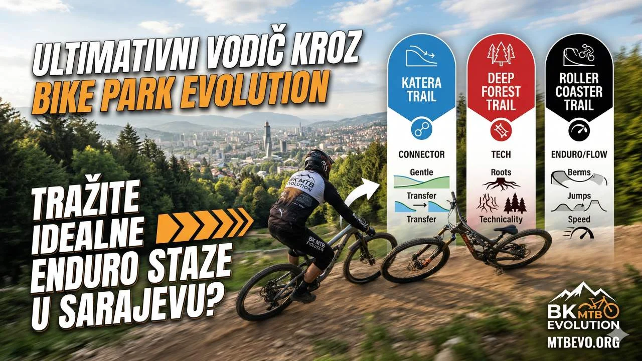 Vodič kroz Bike Park Evolution: Najbolje Enduro staze u Sarajevu