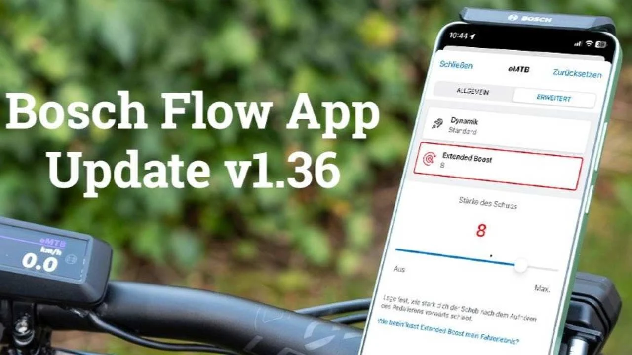 Bosch eBike Flow App 1.36 ažuriranje: Šta donosi za eMTB vozače?
