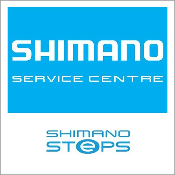 E-bike service: Shimano Service Centre and Shimano STEPS logo